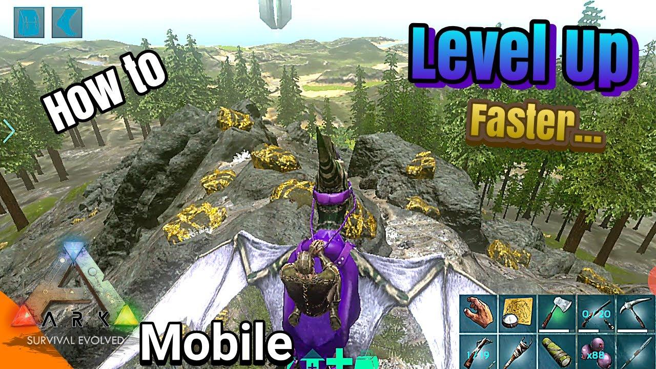 9 Quick Ways to Level Up Faster in ARK Mobile | Super Fast XP Gain  [iOS/Android] - YouTube