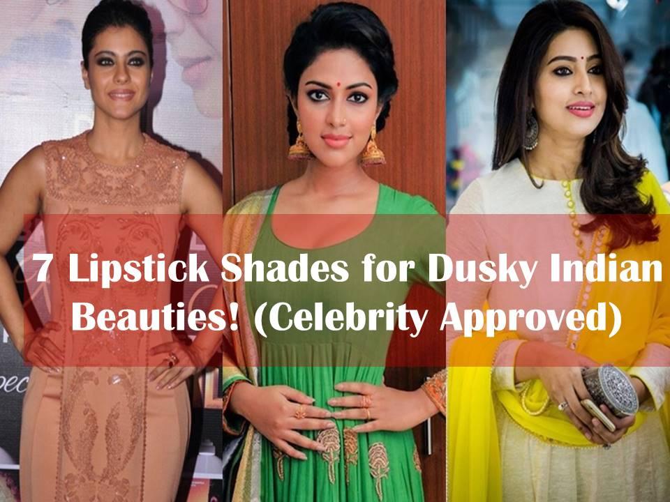 7 Lipstick Shades for Wheatish Indian Skin Beauties! • Keep Me Stylish